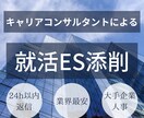 最短12h以内！大手企業の人事がES作成します 長所を見つけて人事に響く、内容重視のES作成します！ イメージ1