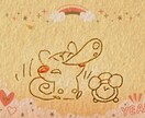 可愛い動物達の手描きボールペンイラストを描きます ボールペンで描く手描きで可愛い動物達 イメージ6