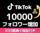 TikTokフォロワー1万人増加するまで拡散します 早く収益化・マネタイズしたい方必見！増加するまでサポート！ イメージ1