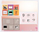 LINEの可愛い系リッチメニュー作成やります まだまだキャンバ初心者ですが可愛いリッチメニュー作成できます イメージ2