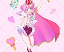 胸上2000円〜/優しい絵柄のイラスト描きます 胸上〜全身まで！可愛いキャラデザが得意です！ イメージ3