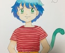 平成レトロ漫画風アイコン作成いたします 懐かしいタッチ、表現の平成レトロの世界にあなたもダイブ！ イメージ5