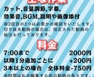 動画編集・切り抜き動画の編集をいたします 細かく丁寧！素敵な動画を投稿しましょ！ イメージ2