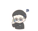 実績募集！もちもちデフォルメイラストお描きします SNSアイコン･ホームページ･グッズ･動画などに！ イメージ9