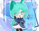商用利用無料♢可愛いミニキャラ制作します キラキラな瞳が好きな方におすすめです！配信やグッズにも◎ イメージ3