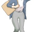 TRPG・ゲームに使用できる立ち絵を描きます あなたのキャラクターをデザインします イメージ4