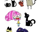 ゆるかわなアイコン制作いたします ゆるい、かわいいアイコン制作！ イメージ1