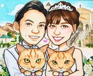 結婚式のウェルカムボードを手描きで制作します ★下書き確認あり！結婚祝いのプレゼント、結婚記念にぜひ♡ イメージ4