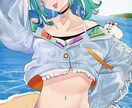 様々な用途で使える綺麗なイラストをお描きします 商用〇、キャラのみ、サムネイル/SNSアイコン/ミニキャラ イメージ9