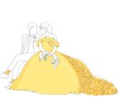 シンプルな線画お描きします 大切な１日を線画イラストにして残しませんか イメージ3