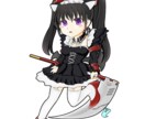 ３等身または２等身のデフォルメキャラクターをお作りします イメージ1