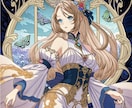 イラスト描きます snsアイコン ゲームの立ち絵・挿し絵・ミュシャ風等 イメージ5
