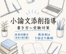 ゼロから始める小論文をプロが添削指導します 受験に向けて書き方から個々の対策まで丁寧にアドバイス イメージ1
