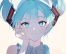綺麗で透明感のあるイラストを描きます アイコンや1枚絵など、用途に合わせたイラストを作成します。 イメージ3