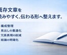 既存ブログ記事を読みやすく整えます 構成整理と冗長削減で伝わる文章へ イメージ1