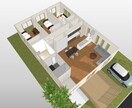 マイホームデザイナーを使って建築士が作図します 建築士＆宅建士がマイホームデザイナーを使います イメージ3