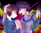 sns用イラスト/キャラクターデザイン描きます 歌ってみたのサムネイル、オリジナルMV、snsのヘッダーなど イメージ2