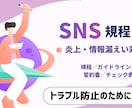 SNSトラブルを予防します SNSルール整備に必要な書類をまとめたテンプレートセットです イメージ1