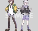 イラスト全般・キャラクターイラスト制作します SNSアイコン、活動の立ち絵、動画のサムネイルなど イメージ6