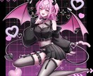ご希望に沿ったイラストを制作致します 様々な用途に対応します！配信、MV、歌ってみたなどetc イメージ3