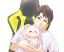 あなたのキャラクターアイコンを描きます あなたが生み出したオリジナルキャラクターをアイコンに出来ます イメージ2