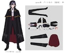 面倒なパーツ分け代行します 統合済みのデータも可能！SDから等身の高いキャラもOK イメージ1