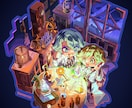 ゲーム業界現役アーティストが、美麗な一枚を描きます ゲーム開発経験を活かし、背景・キャラ問わず幅広く対応可能です イメージ9
