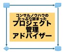 プロジェクト立直しアドバイザーとしてご相談承ります 「なんだかうまくいかない」プロジェクトの根本課題を分析します イメージ1