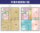 手書き間取り図をトレーシングします 手書きの間取り図をデータ化します。 イメージ2