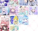 IRIAMアイコンリング・ヘッダーセット作成します IRIAM用のアイコンリングヘッダーサムネの3点セットです。 イメージ2