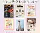 伝わるチラシを制作します 内容整理から丁寧にサポートします イメージ1
