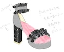 女性キャラクター等のかわいい衣装デザイン考えます キャラクター映えするかわいい衣装デザインを提供します！ イメージ2