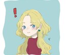 レトロかわいい女の子を描きます 温かみのあるレトロ，クラシックな女の子はいかがですか？ イメージ4