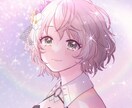 きらきらなかわいい一枚絵を描きます 似顔絵、CP絵、などなど…お気軽にご相談ください！ イメージ1