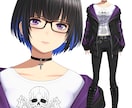 Vtuber用キャラデザ～モデリングまで作成します 高品質・イラスト＆モデリングを一括作成 イメージ9