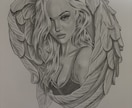 タトゥー風の鉛筆画を描きます タトゥー風の鉛筆画を描きます。オリジナルデザイン イメージ1