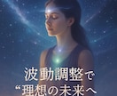 チャクラ、波動調整◎理想の未来を現実に実現させます エネルギーで未来の可能性を広げる理想の未来へ波動を調律します イメージ1