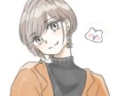 ほっこり雰囲気のアイコン・似顔絵描きます 可愛い似顔絵・SNS用アイコンが欲しいなら！！ イメージ4
