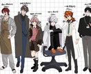 背景込みイラスト作成します 技術力向上のためのお試し価格になります！ イメージ3