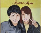 記念や思い出に残る似顔絵描きます お友達、大切な人へのプレゼントにいかがでしょうか イメージ1