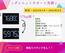 20kg痩せた私がダイエットをサポートします 30日間優しく徹底寄り添いサポート！【過度な制限無し】 イメージ4