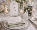 結婚式テーブルナンバー作成〜印刷まで承りますます 印刷までお任せください!カラー変更可能です! イメージ3