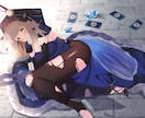 ご希望に合わせた女の子イラストをお描きします SNS・観賞用・表紙・立ち絵など幅広く対応します！ イメージ2