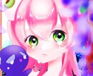 SNSアイコンをお描きいたします かわいい女の子をアイコンにしてみませんか？ イメージ1