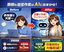 営業メール作成とOutlook下書き自動化します CSV入力だけでメール作成から転記まで自動化できます イメージ3