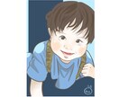 オープン価格残り4名様★お子様の似顔絵を作成します その瞬間をイラストにしませんか。 イメージ2