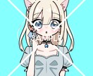 配信に興味ある方！1からキャラクターデザインします はっきりとした線画が得意！丁寧なヒアリングで安心 イメージ1
