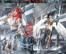 Cosplay画像修正・加工・合成できますます 顔の修正。エフェクト追加など写真をアニメに近づける イメージ2