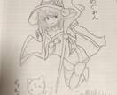 鉛筆でイラスト描きます 模写して欲しいものを提供してくれれば描きます イメージ2