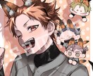 SNSのアイコンやヘッダー向けのイラストを描きます ┊︎私のイラストであなたをもっとアピールしよう！ イメージ3